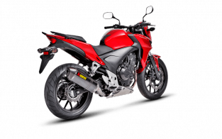 Akrapovic Slip-on Line Carbon met E-keur Honda CB 500 F 2013-2015